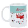 Kids Card Factory Personalised Christmas Mug - North Pole Scene