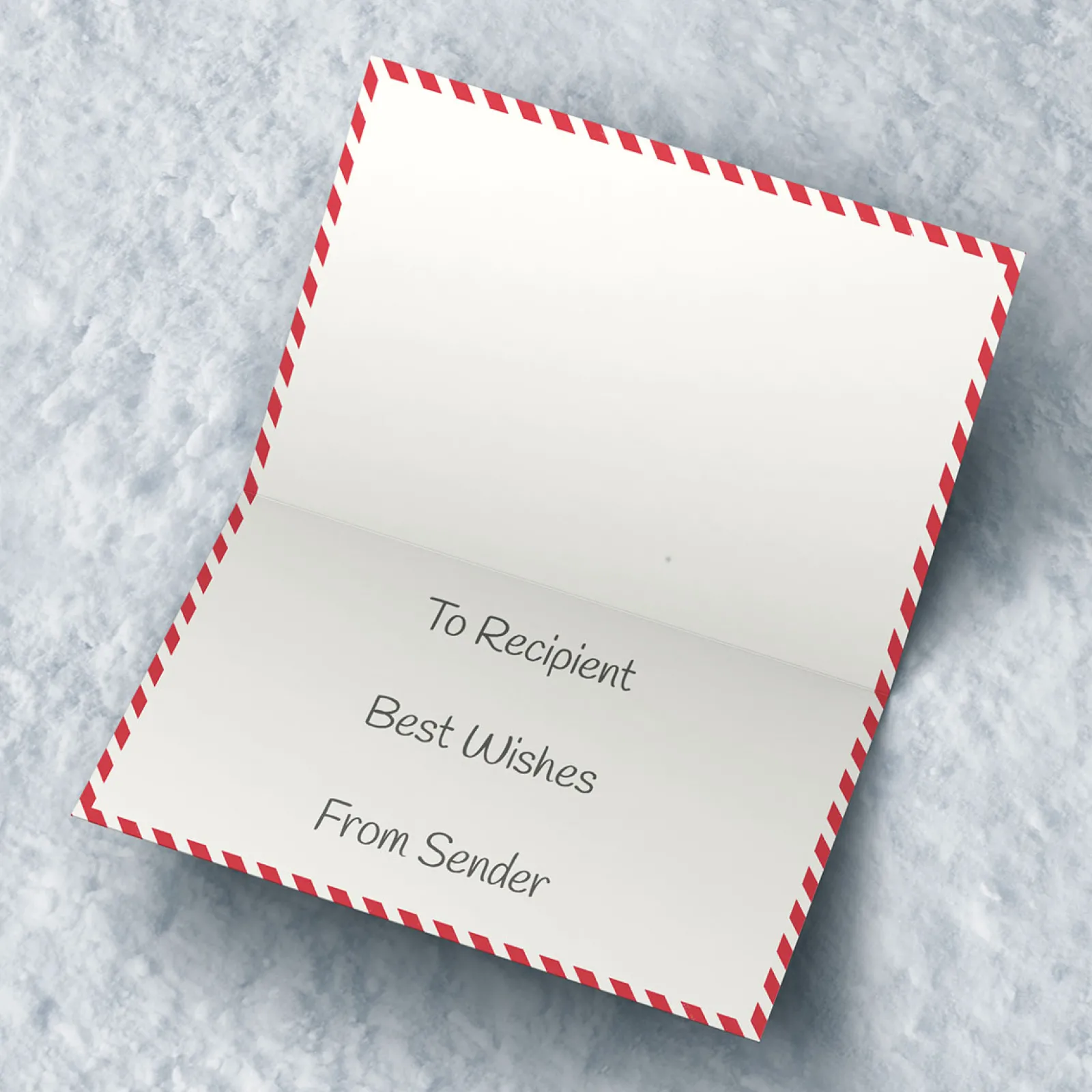 Card Factory Personalised Christmas Thank You Card - Presents Under The Tree