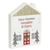 Sale Personalised Christmas Wooden House Ornament Christmas Gifts|Gifts For Couples