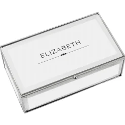 Sale Personalised Classic Mirrored Jewellery Box Personalised Jewellery And Keepsakes|Jewellery & Keepsakes
