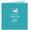 Card Factory Personalised Congratulations Card - Magical Baby News