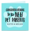 New Personalised Congratulations Card - New Pet Parents Any Occasion|Congratulations
