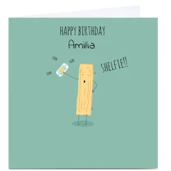 Hot Personalised Cory Reid Birthday Card - Shelfie! Funny|Birthday