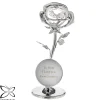 Card Factory Personalised Crystocraft Rose Ornament