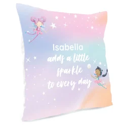 Sale Personalised Cushion - Astral Girl, Adds a Little Sparkle Kids Personalised Cushions|Cushions