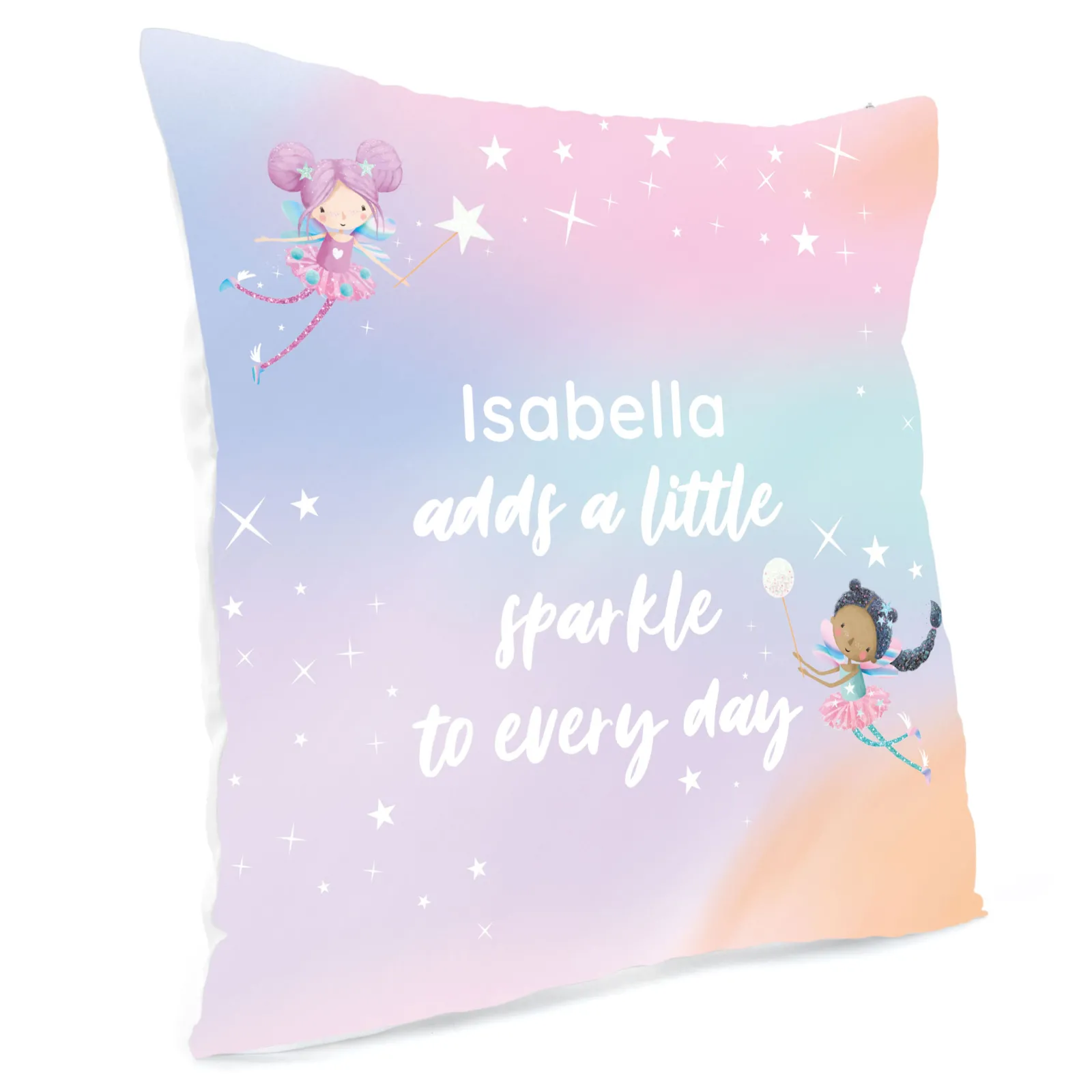 Sale Personalised Cushion - Astral Girl, Adds a Little Sparkle Kids Personalised Cushions|Cushions
