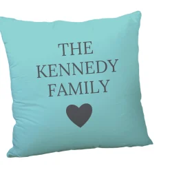 Online Personalised Cushion - Family Name Personalised Cushions|Cushions