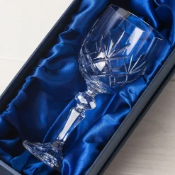 Card Factory Personalised Cut Crystal Wine Glass - Message