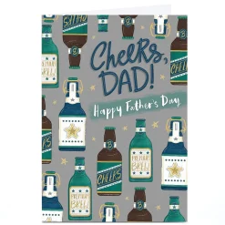 Discount Personalised Dalia Clark Fathers Day - Bottles Father's Day