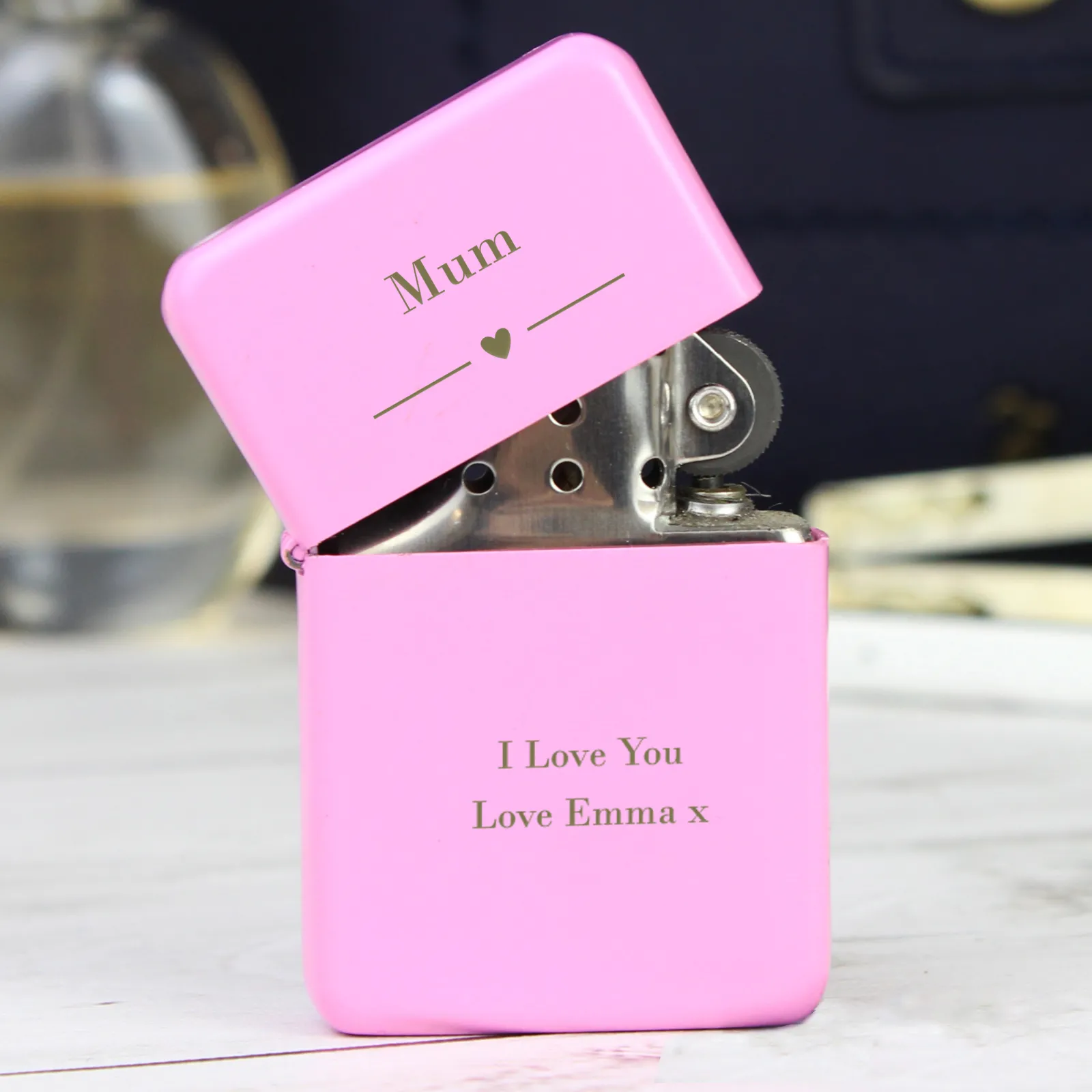 Hot Personalised Decorative Pink Lighter Personalised Jewellery And Keepsakes|Jewellery & Keepsakes