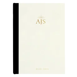 New Personalised Diary - Baroque Monogram Personalised Calendars And Diaries|Notebooks & Stationery