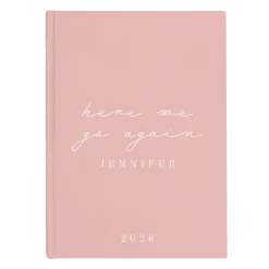 Discount Personalised Diary - Here We Go Again Personalised Calendars And Diaries|Notebooks & Stationery