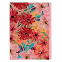 Best Personalised Diary - Pink and Red Floral Personalised Calendars And Diaries|Calendars & Diaries