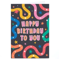 Best Personalised Ebony Newton Birthday Card - Happy Birthday to You For Daughter|Daughter