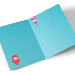 Sale Personalised Editable Age Birthday Card - Monster Madness Kids For Son|For Nephew