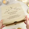 New Personalised Eid & Ramadan Large Wooden Keepsake Box Jewellery & Keepsakes|Gifts For Babies