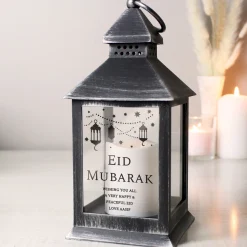 Personalised Eid & Ramadan Black Lantern Jewellery & Keepsakes|Gifts For Couples
