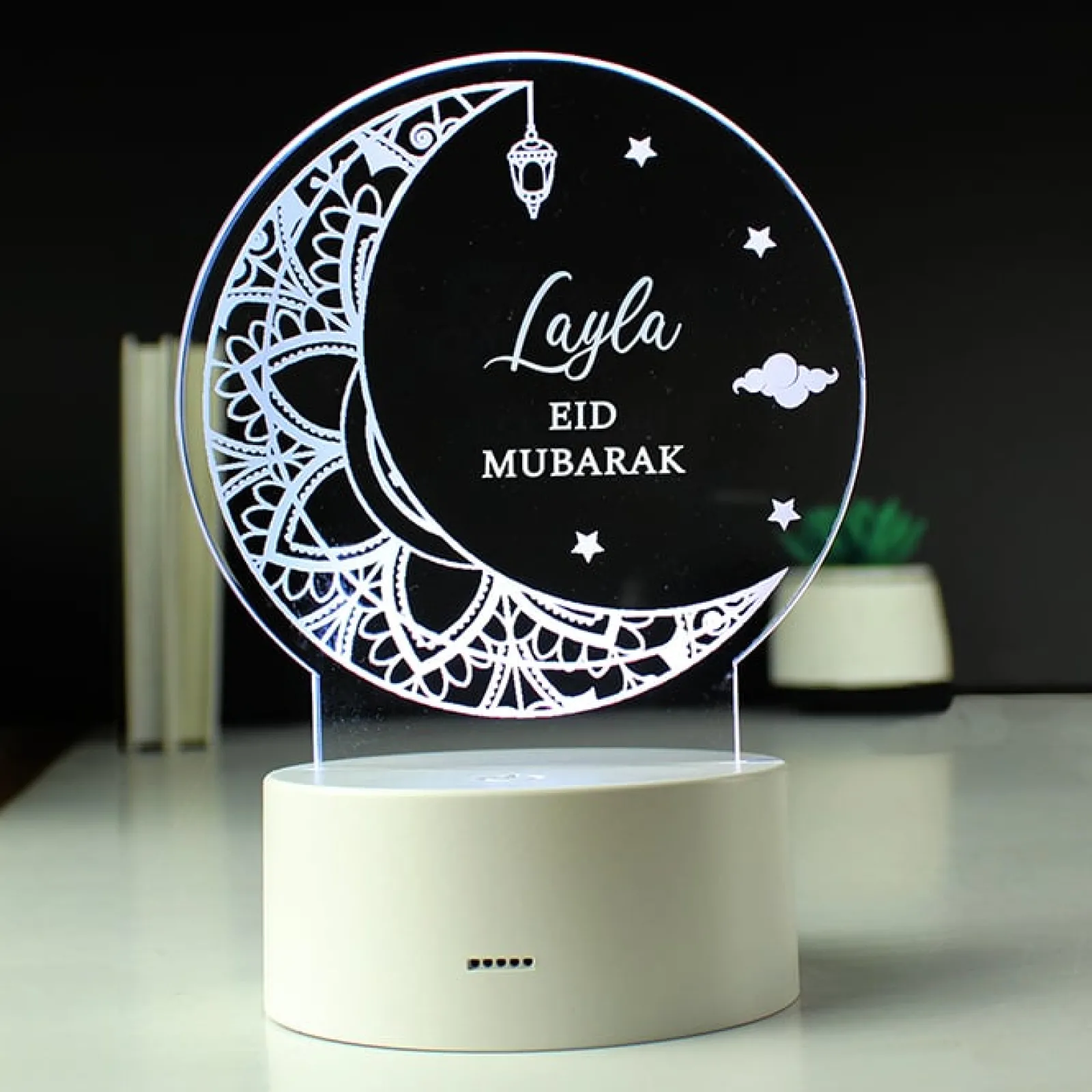 Kids Card Factory Personalised Eid and Ramadan LED Light