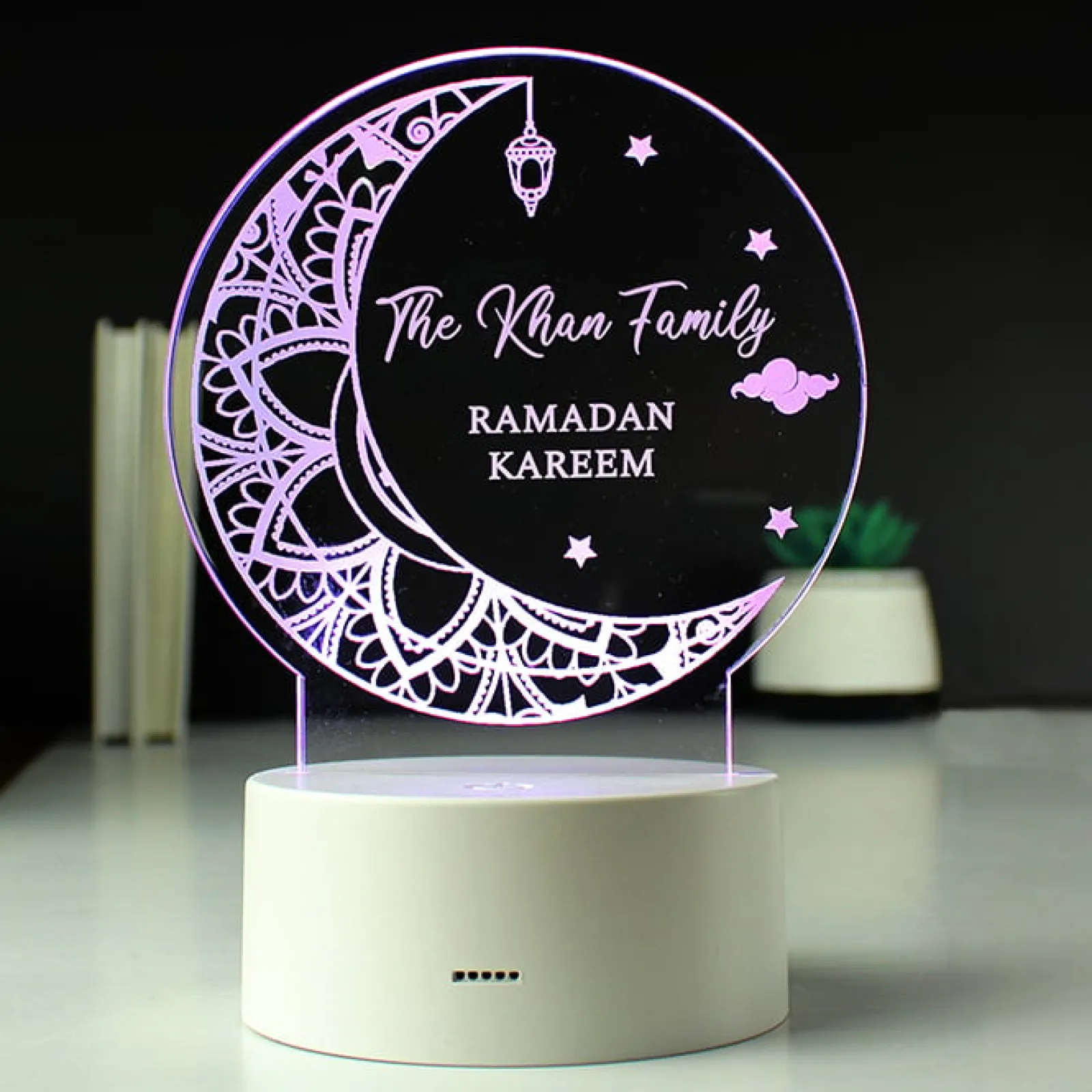 Kids Card Factory Personalised Eid and Ramadan LED Light