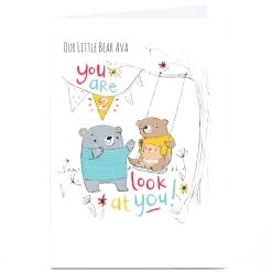 Hot Personalised Emma Valenghi Birthday Card - You Are 2 Kids For Grandson|Grandson