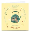 Kids Card Factory Personalised Emma Valenghi Birthday Card - Tea Pot