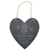 Outlet Personalised Engraved Medium Me to You Hanging Heart Slate - If Mums Were Flowers Personalised Jewellery And Keepsakes|Personalised Canvas & Wall Art