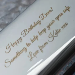 New Personalised Engraved Metal Glasses Case Personalised Engraved Gifts|Jewellery & Keepsakes