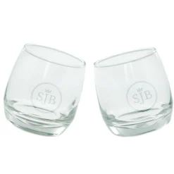 Card Factory Personalised Engraved Pair Of Whisky Rockers