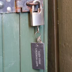 Card Factory Personalised Engraved Slate Key Ring