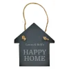 Best Personalised Engraved Small House-Shaped Slate Keepsake Personalised Canvas & Wall Art|Personalised Engraved Gifts