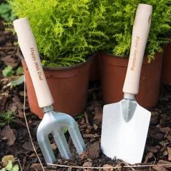 Card Factory Personalised Engraved Stainless Steel Trowel and Fork Set