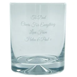 New Personalised Engraved Stern Whisky Glass Personalised Glasses|Personalised Engraved Gifts