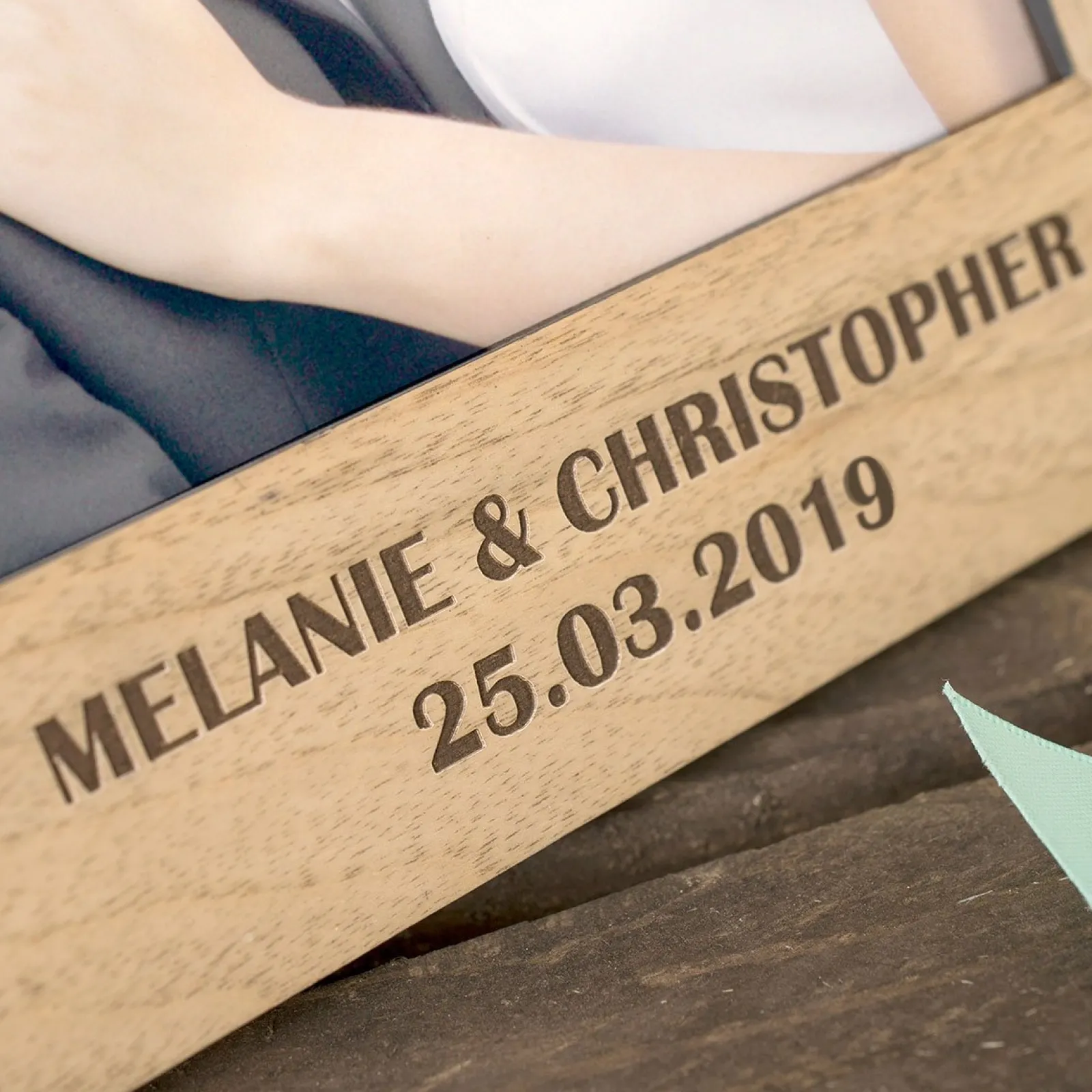 Sale Personalised Engraved Wooden Photo Frame - Mr And Mrs Personalised Engraved Gifts|Photo Frames