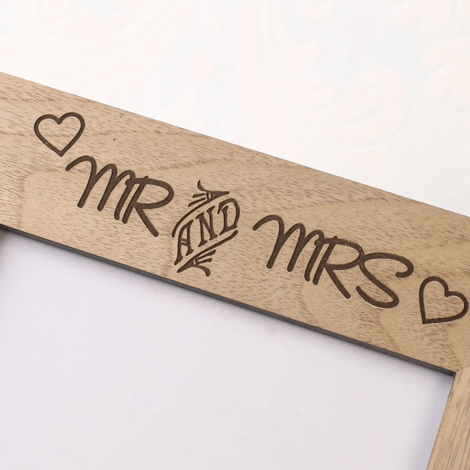 Sale Personalised Engraved Wooden Photo Frame - Mr And Mrs Personalised Engraved Gifts|Photo Frames