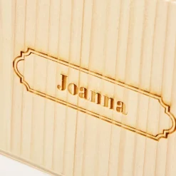 Card Factory Personalised Engraved Wooden Pen Pot