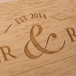 Online Personalised Engraved Wooden Heart Large Chopping Board Personalised Engraved Gifts|Jewellery & Keepsakes