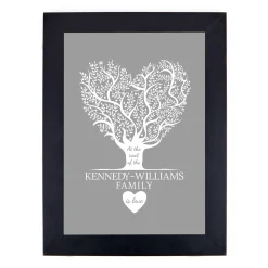 Online Personalised Family Tree Print Personalised Canvas & Wall Art|Photo Prints & Wall Art