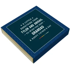 Card Factory Personalised Father's Day Belgian Chocolates - A Little Something |