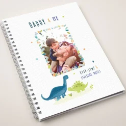 Hot Personalised Father's Day Notebook - Daddy & Me Personalised Notebooks And Stationery|Photo Gifts
