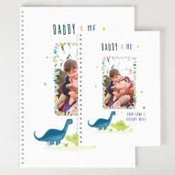 Hot Personalised Father's Day Notebook - Daddy & Me Personalised Notebooks And Stationery|Photo Gifts