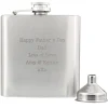 Online Personalised Father's Day Stainless Steel Hip Flask Gifts For Him