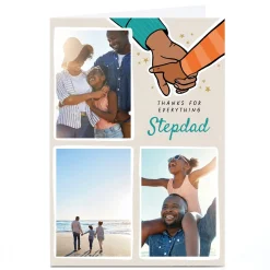 Outlet Personalised Father's Day Photo Card - Thanks for Everything Father's Day|Photo
