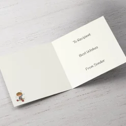 Card Factory Personalised Father's Day Card - From Your Little Man