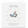 Outlet Personalised Father's Day Card - Like a Dad, Bears Father's Day