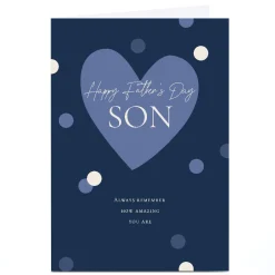 Card Factory Personalised Father's Day Card - How Amazing You Are