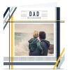 Clearance Personalised Father's Day Card - Dad In A Million Father's Day|Photo