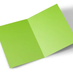 Outlet Personalised Father's Day Card - Bright Green Text - Grandpa Father's Day