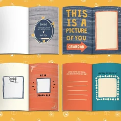 Card Factory Personalised Fill In With Your Words Book About Grandad