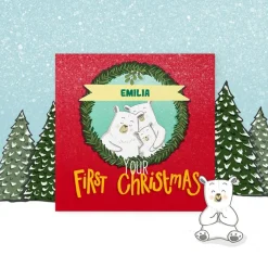 Hot Personalised First Christmas Children's Book Kids Books|Gifts For Babies