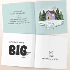 Hot Personalised First Christmas Children's Book Kids Books|Gifts For Babies